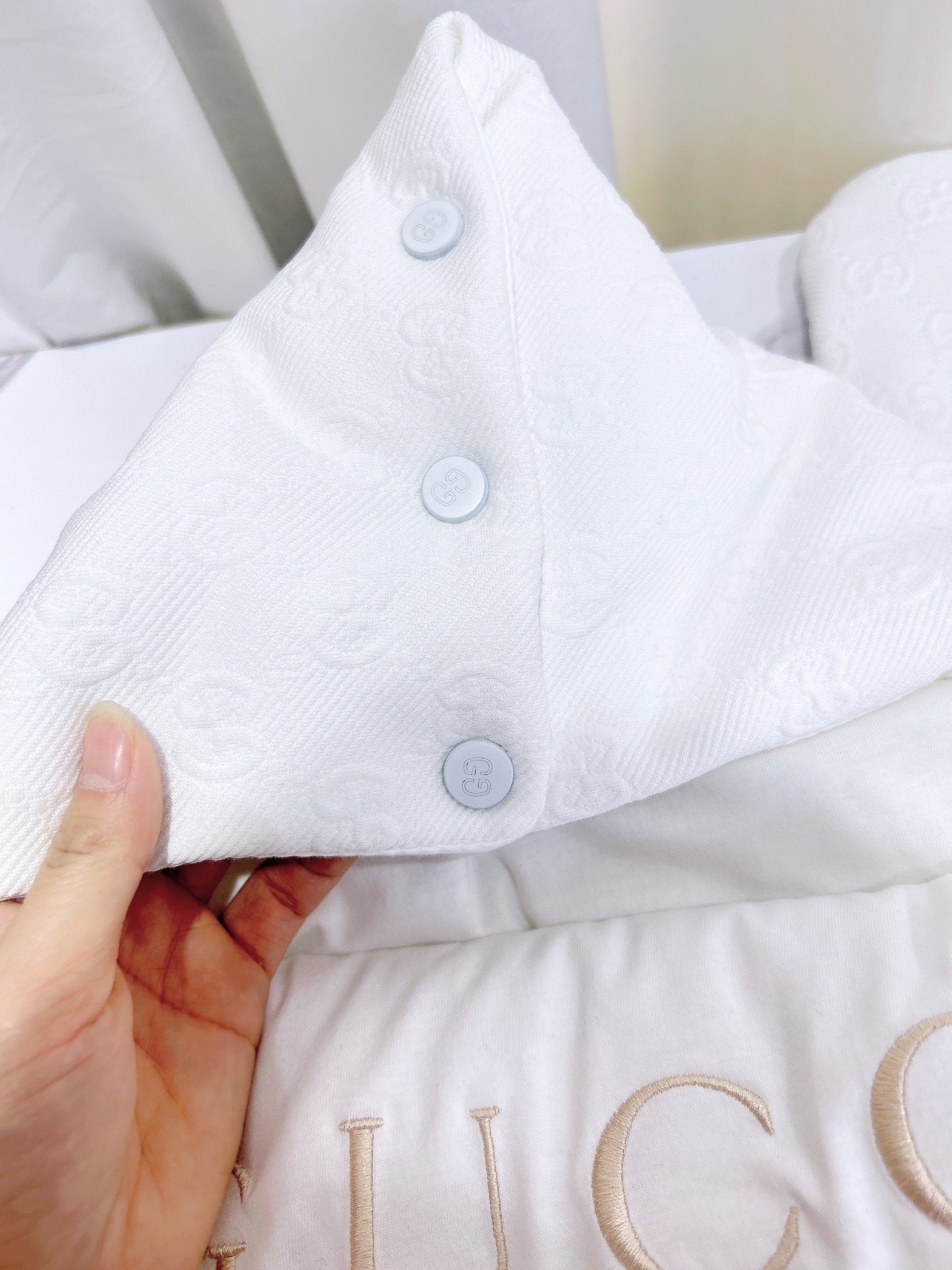 White baby 5 piece set