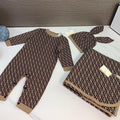 Baby grow blanket & hat bundle
