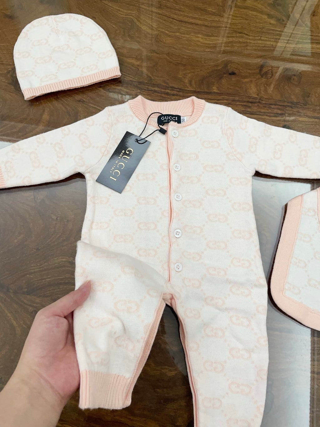 Babygrow and blanket set