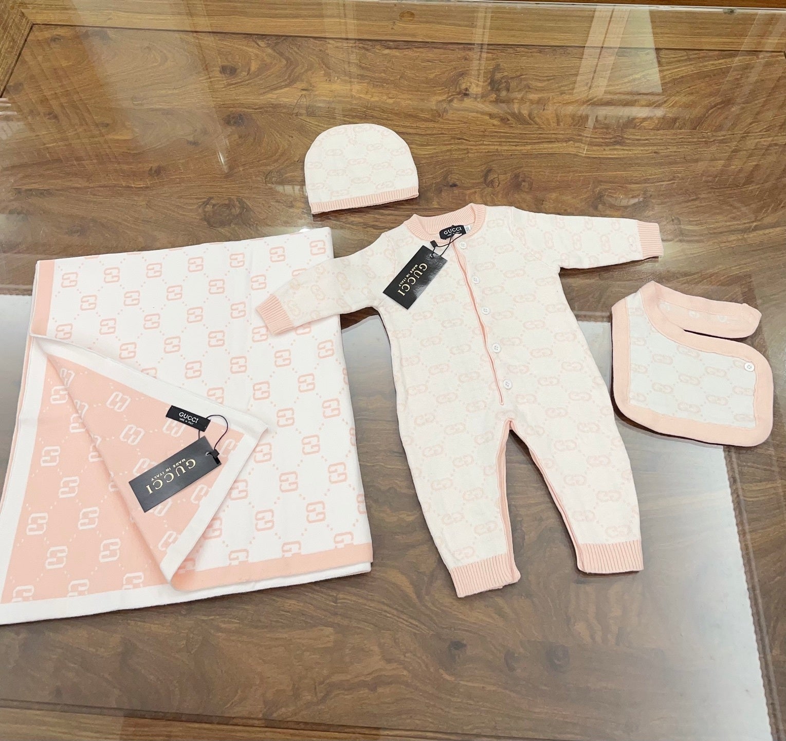 Babygrow and blanket set