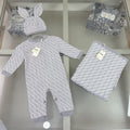 Baby grow blanket & hat bundle